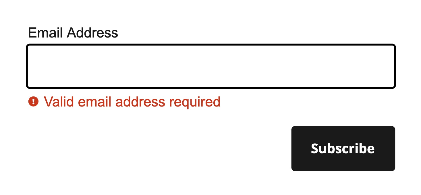 Use validation and error messages to guide users on the necessary steps.